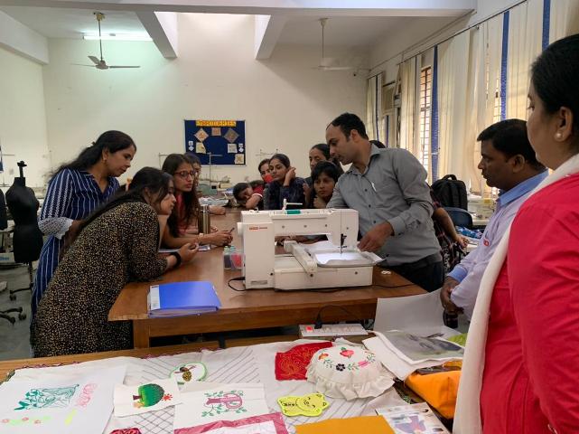 USHA MACHINE WORKSHOP IN F.D. DEPT.